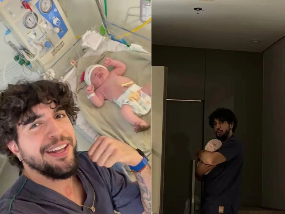 Nattan e Rafa Kalimann compartilham emoção das primeiras horas com a filha Zuza: “Nosso maior amor”