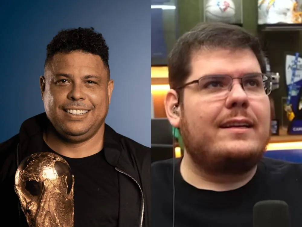 Ronaldo Fenômeno e Cazé se enfrentam em amistoso especial antes da final da Kings World Cup Nations 2026