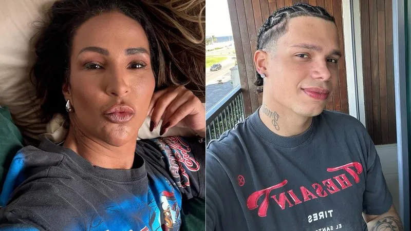 Valesca Popozuda rebate crítica ao filho: “E qual problema se fosse?”