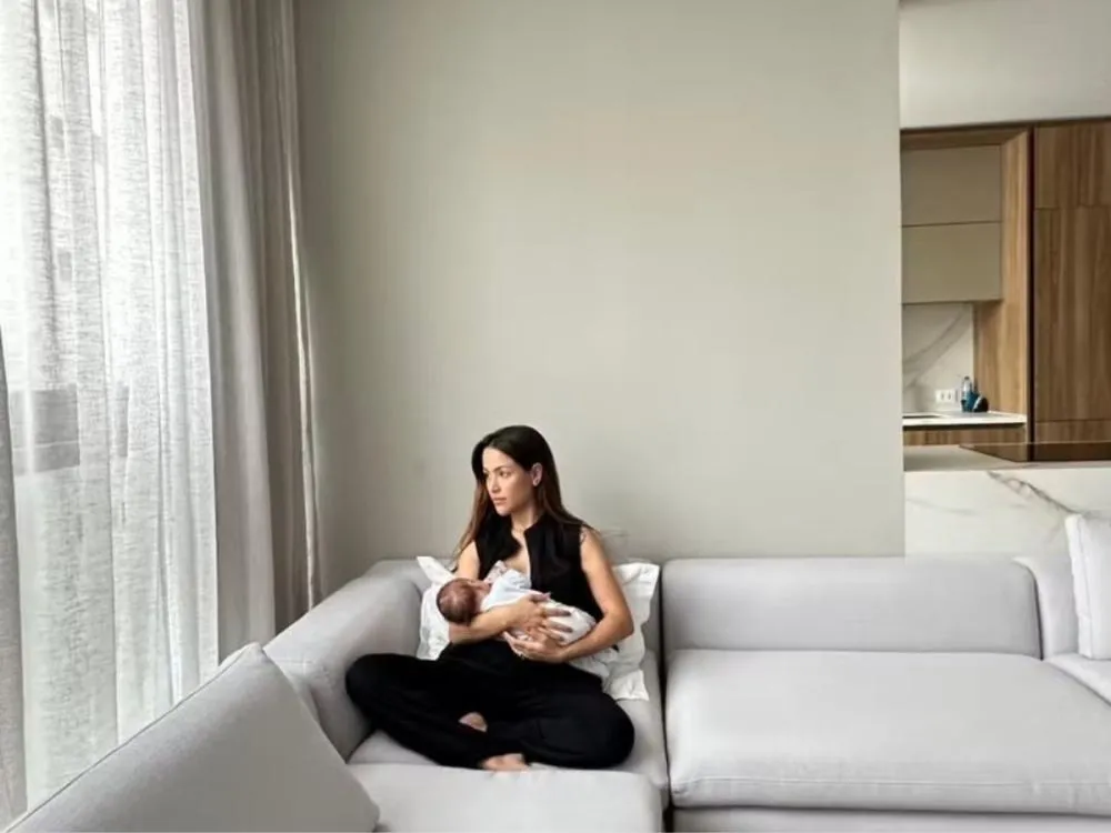 Gabi Luthai compartilha desabafo sobre pós-parto do segundo filho e fala em reconstrução