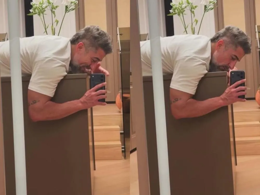 Marcos Mion relata crise de hérnia de disco após gravação do Caldeirão: “Uma tragédia”