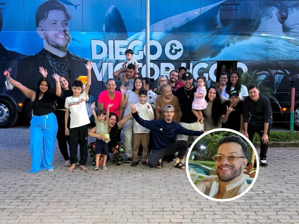 Victor Hugo transforma férias em viagem especial com a família pelo Nordeste