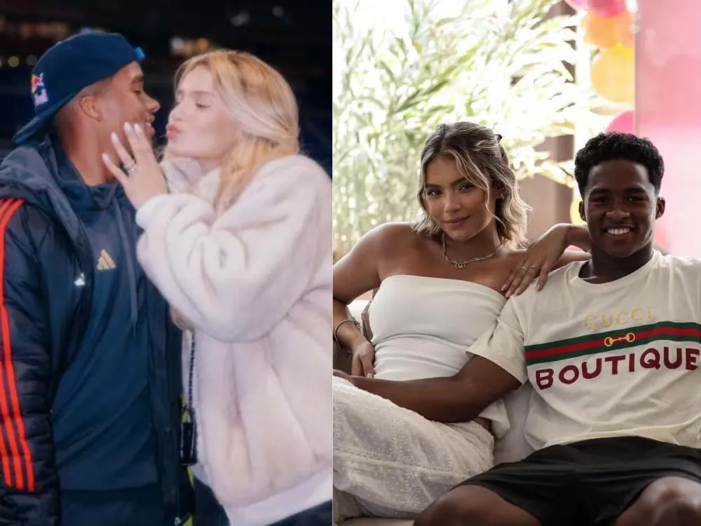 Equipe de Endrick nega boatos de divórcio com Gabriely Miranda