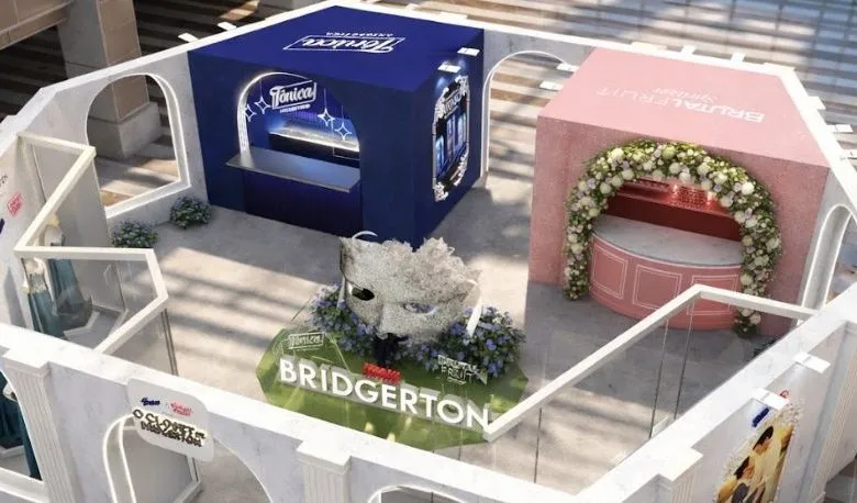 Brutal Fruit Spritzer e Tônica Antarctica trazem experiências inspiradas em Bridgerton para São Paulo