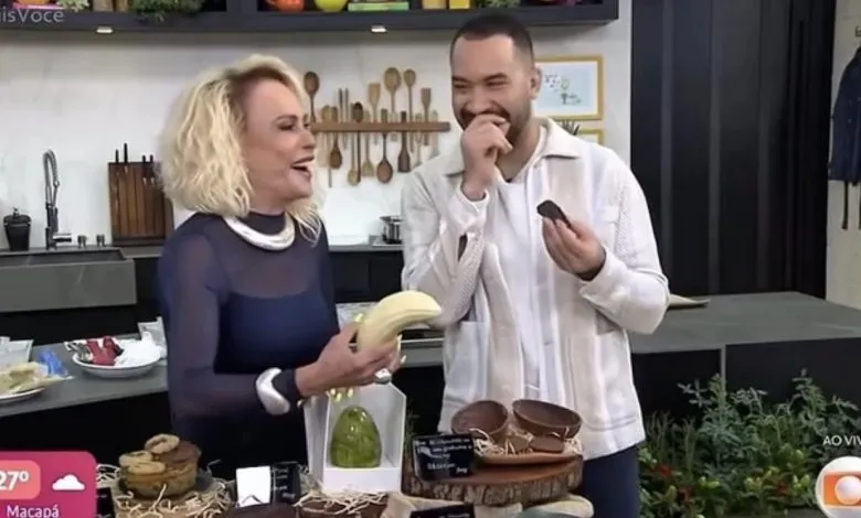 “Bananão” ao vivo: Ana Maria Braga protagoniza cena irreverente e vídeo explode nas redes
