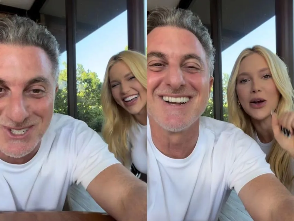 Luciano Huck entra na brincadeira após cobrança de Virginia sobre redes sociais