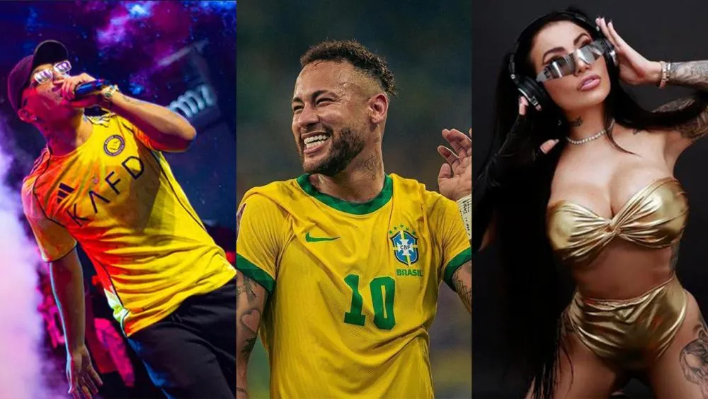 De volta aos gramados, Neymar vira inspiração para hit de brega funk de DJ Monaliny e MC Elvis