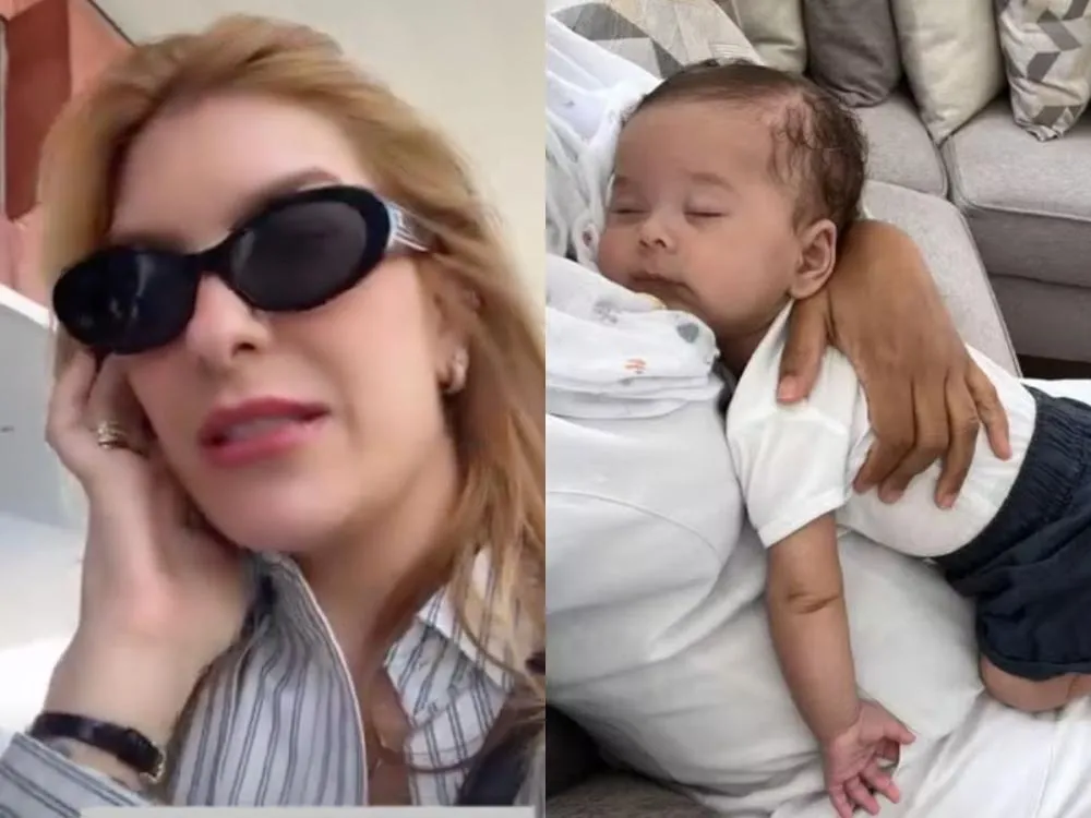 Lore Improta revela desafio com apetite de Levi e ajusta horários das mamadas