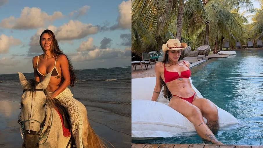 Na reta final da gravidez, Tainá fala sobre corpo e revela ganho de 10 kg: “Não vale a pena se comparar”